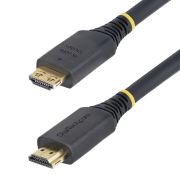 Image de StarTech.com Câble HDMI Haute Vitesse de 7 m avec Connecteurs à Verrouillage, 4K 60 Hz/1440p 144 Hz, HDR10/HDCP 2.2/ARC, 18 Gbps, Câble UHD HDMI pour Téléviseur/Monit ... (HDMI2-CABLE-GRIP-7M)