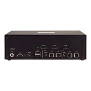 Image de StarTech.com Switch KVM Sécurisé à 2 Ports, DisplayPort, 4K 30 Hz, KVM de Bureau NIAP 4.0, Boîtier Métallique, Made in USA (CK4-P102)