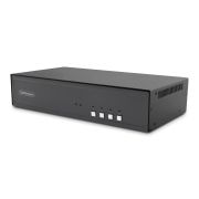 Image de StarTech.com Switch KVM Sécurisé à 4 Ports et 4 Moniteurs, 2 Entrées DisplayPort vers 4 Sorties HDMI, 4K 30 Hz, KVM de Bureau NIAP 4.0, Boîtier Métallique, Port CAC, Made in U ... (CK4-PM204C)