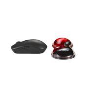 Image de Kensington Repose-poignet Slim Duo Gel pour souris/trackball - Rouge (K62440WW)