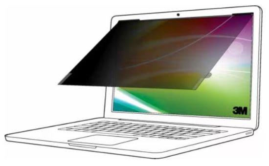 Image de 3M filtre anti-reflets pour écran et filtre de confidentialité 36,8 cm (14.5") Ordinateur portable Filtre de confidentialité sans bords pour ordinateur (BP145W1B)