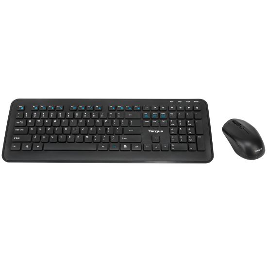 Image de Targus clavier Souris incluse Universel RF sans fil Espagnole Noir (AKM610ES)