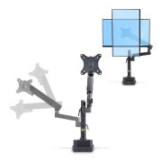Image de StarTech.com support d'écran plat pour bureau 101,6 cm (40") Noir (ARMPIVOT2)