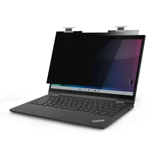 Image de StarTech.com Filtre de Confidentialité Lumineux Lenovo X13 Yoga Gen 4 avec Fonction Tactile, Rabattable, Transmission Lumineuse de 75 %, Filtre de Confidentialité An ... (X13Y4-PRIVACY-SCREEN)