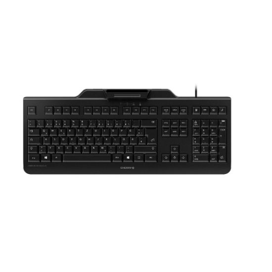 Image de CHERRY SECURE BOARD 1.0 clavier Bureau USB QWERTY Nordique Noir (JK-A0400PN-2)