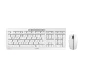 Image de CHERRY Stream Desktop Recharge clavier Souris incluse Universel RF sans fil QWERTY Anglais britannique Gris (JD-8560GB-0)