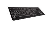 Image de CHERRY DW 3000 Ensemble Clavier & Souris sans fil, noir, USB, AZERTY - FR (JD-0710FR-2)