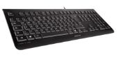 Image de CHERRY KC 1000 clavier Universel USB QWERTY Nordique Noir (JK-0800PN-2)