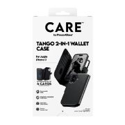 Image de PanzerGlass CARE™ by ® Tango 2-in-1 Wallet Case w. MagSafe iPhone 17 coque de protection pour téléphones portables Housse Noir (CR29833)