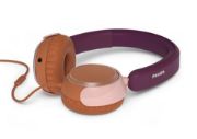 Image de Philips 2000 series casque Casques Avec fil Arceau Appels/Musique USB Type-C Orange, Violet, Rose (TAK2000MP/00)