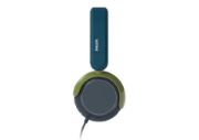 Image de Philips 2000 series casque Casques Avec fil Arceau Appels/Musique USB Type-C Bleu, Vert, Gris (TAK2000CT/00)