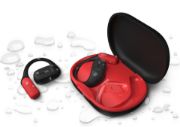 Image de Philips 6000 series casque True Wireless Stereo (TWS) Crochets auriculaires Sports Bluetooth Noir, Rouge (TAA6709BK/00)