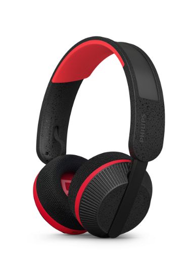 Image de Philips 6000 series casque Casques Sans fil Arceau Musique Bluetooth Noir, Rouge (TAA6219BK/00)