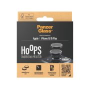 Image de PanzerGlass ® Hoops® Camera Lens Protector Black iPhone 15 | 15 Plus Protection d'écran transparent Apple 1 pièce(s) (1138)