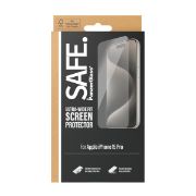 Image de PanzerGlass SAFE. by ® Screen Protector iPhone 15 Pro | Ultra-Wide Fit Protection d'écran transparent Apple 1 pièce(s) (SAFE95535)