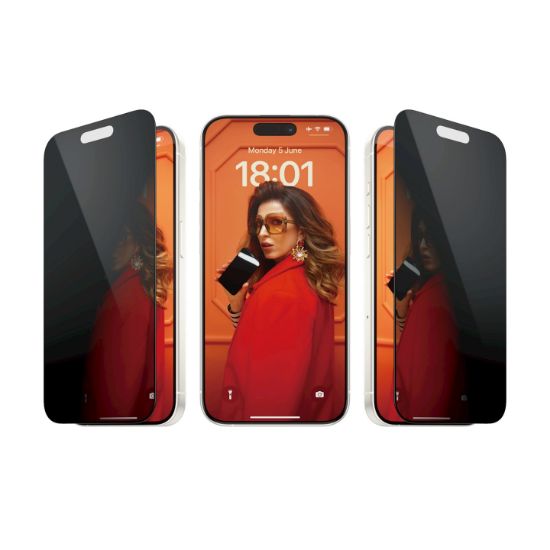 Image de PanzerGlass ® Privacy Screen Protector iPhone 15 Pro | Ultra-Wide Fit w. EasyAligner Protection d'écran transparent Apple 1 pièce(s) (P2810)
