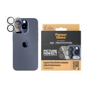 Image de PanzerGlass ® PicturePerfect Camera Lens Protector iPhone 15 Pro | 15 Pro Max Protection d'écran transparent Apple 1 pièce(s) (1137)