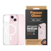 Image de PanzerGlass ® HardCase Transparent w. White MagSafe & D3O® iPhone 15 coque de protection pour téléphones portables Housse (1180)