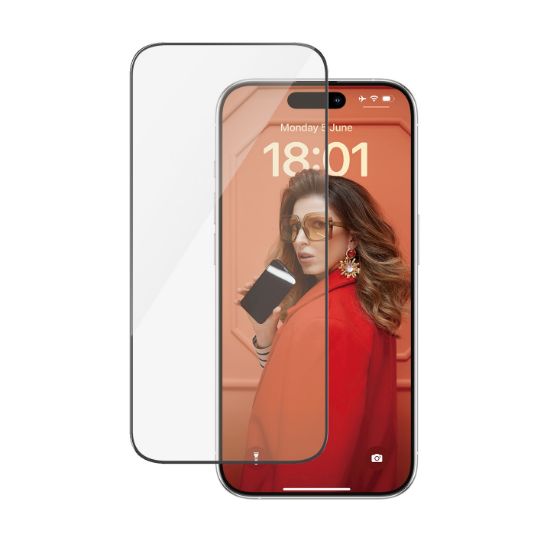 Image de PanzerGlass ® Screen Protector iPhone 15 Pro | Ultra-Wide Fit w. EasyAligner Protection d'écran transparent Apple 1 pièce(s) (2810)