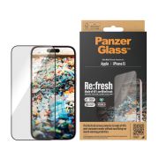 Image de PanzerGlass ® Re:fresh Screen Protector iPhone 15 | Ultra-Wide Fit w. EasyAligner Protection d'écran transparent Apple 1 pièce(s) (2821)