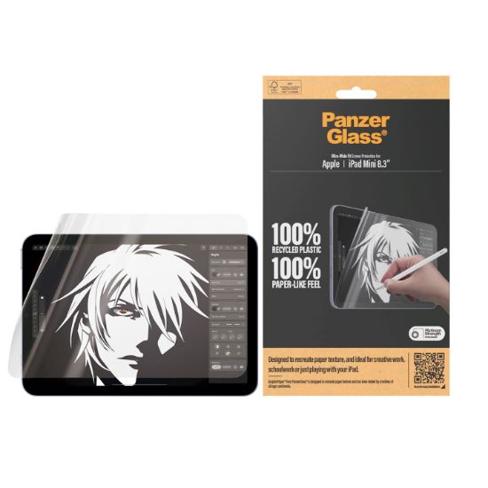 Image de PanzerGlass ® GraphicPaper® Screen Protector iPad Mini 8.3'' (2021, 2024) | Ultra-Wide Fit Protection d'écran en papier Apple 1 pièce(s) (2844)