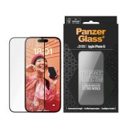 Image de PanzerGlass ® Ceramic Protection for iPhone 15 | Ultra-Wide Fit w. EasyAligner Protection d'écran transparent Apple 1 pièce(s) (2837)