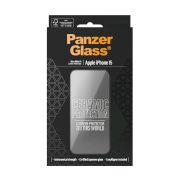 Image de PanzerGlass ® Ceramic Protection for iPhone 15 | Ultra-Wide Fit w. EasyAligner Protection d'écran transparent Apple 1 pièce(s) (2837)