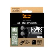 Image de PanzerGlass ® Hoops® Camera Lens Protector Black iPhone 16 | 16 Plus Protection d'écran transparent Apple 1 pièce(s) (1283)