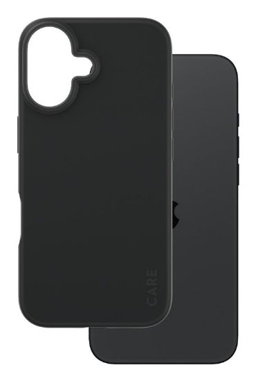Image de PanzerGlass CARE™ by ® Case Black iPhone 16 coque de protection pour téléphones portables Housse Noir (1393)