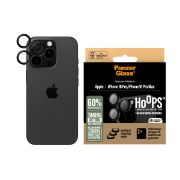 Image de PanzerGlass ® Hoops® Camera Lens Protector Black iPhone 16 Pro | 16 Pro Max Protection d'écran transparent Apple 1 pièce(s) (1284)