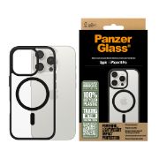 Image de PanzerGlass ® HardCase Transparent w. Black MagSafe & Frame iPhone 16 Pro coque de protection pour téléphones portables Housse Noir (1302)