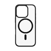 Image de PanzerGlass ® HardCase Transparent w. Black MagSafe & Frame iPhone 16 Pro coque de protection pour téléphones portables Housse Noir (1302)