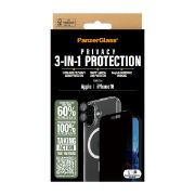 Image de PanzerGlass ® 3-in-1 Privacy Protection Bundle iPhone 16 Protection d'écran transparent Apple 1 pièce(s) (B1291+P2861+1283)
