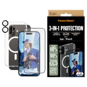 Image de PanzerGlass ® 3-in-1 Protection Bundle iPhone 16 Protection d'écran transparent Apple 1 pièce(s) (B1291+2861+1283)