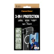 Image de PanzerGlass ® 3-in-1 Protection Bundle iPhone 16 Protection d'écran transparent Apple 1 pièce(s) (B1291+2861+1283)