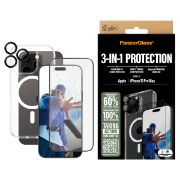 Image de PanzerGlass ® 3-in-1 Protection Bundle iPhone 16 Pro Max Protection d'écran transparent Apple 1 pièce(s) (B1294+2864+1284)