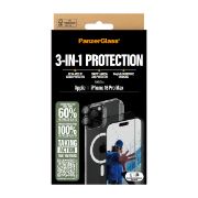 Image de PanzerGlass ® 3-in-1 Protection Bundle iPhone 16 Pro Max Protection d'écran transparent Apple 1 pièce(s) (B1294+2864+1284)