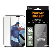 Image de PanzerGlass ® Ceramic Screen Protector iPhone 16 Pro Max | Ultra-Wide Fit w. EasyAligner Protection d'écran transparent Apple 1 pièce(s) (2856)