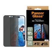 Image de PanzerGlass ® Privacy Screen Protector iPhone 16 | 15 | Ultra-Wide Fit w. EasyAligner Protection d'écran transparent Apple 1 pièce(s) (P2861)