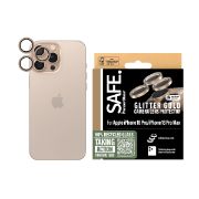 Image de PanzerGlass SAFE. by ® Camera Lens Protector Glitter Gold iPhone 16 Pro | 16 Pro Max Protection d'écran transparent Apple 1 pièce(s) (SAFE95895)
