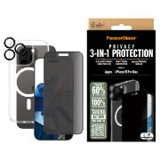 Image de PanzerGlass ® 3-in-1 Privacy Protection Bundle iPhone 16 Pro Max Protection d'écran transparent Apple 1 pièce(s) (B1294+P2864+1284)