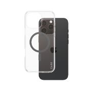 Image de PanzerGlass CARE™ by ® Urban Combat Case Transparent w. Black MagSafe iPhone 16 Pro Max coque de protection pour téléphones portables Housse Noir (1348)