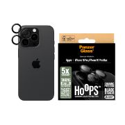 Image de PanzerGlass ® Hoops® Ceramic Camera Lens Protector iPhone 16 Pro | 16 Pro Max Protection d'écran transparent Apple 1 pièce(s) (1282)
