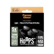 Image de PanzerGlass ® Hoops® Ceramic Camera Lens Protector iPhone 16 Pro | 16 Pro Max Protection d'écran transparent Apple 1 pièce(s) (1282)