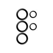 Image de PanzerGlass ® Hoops® Camera Lens Protector Black Samsung Galaxy S25 Ultra Protection d'écran transparent 1 pièce(s) (PGRHOBLG38488)