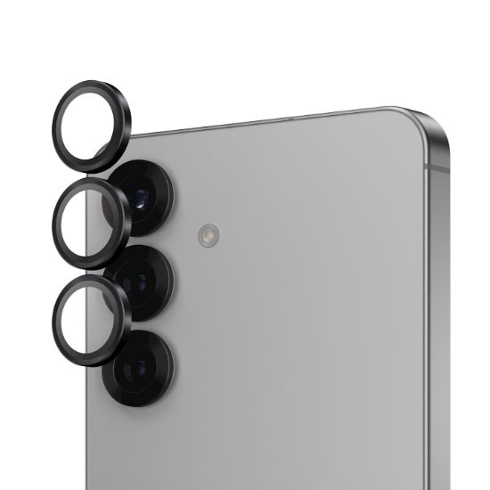 Image de PanzerGlass ® Hoops® Camera Lens Protector Black Samsung Galaxy S25 Protection d'écran transparent 1 pièce(s) (PGRHOBLG38388)