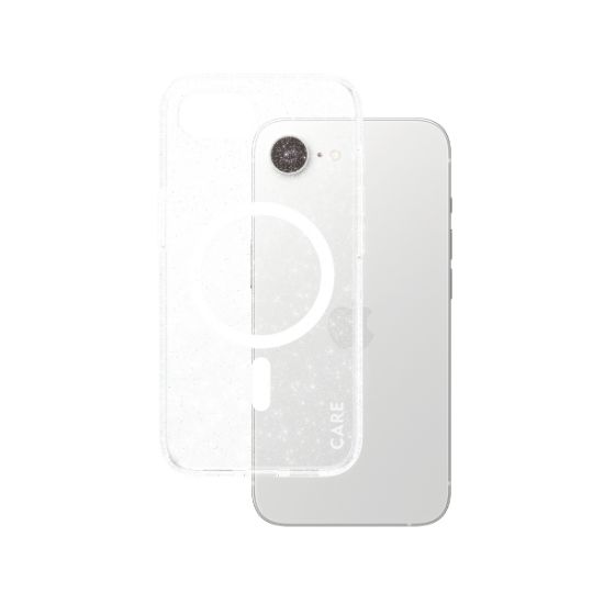 Image de PanzerGlass CARE™ by ® Urban Combat Case Star Lit w. White Qi Compatible iPhone New 16e 2026 | 16e coque de protection pour téléphones portables Housse Transparent (CRRFSWMG29845)