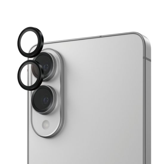 Image de PanzerGlass ® Hoops® Camera Lens Protector Black Samsung S25 Edge Protection d'écran transparent 1 pièce(s) (PG48080)