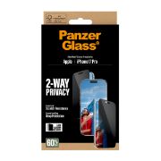 Image de PanzerGlass ® 2-Way Privacy Screen Protector iPhone 17 Pro | Ultra-Wide Fit w. EasyAligner Protection d'écran transparent Apple 1 pièce(s) (PG25586)