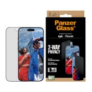 Image de PanzerGlass ® 2-Way Privacy Screen Protector iPhone Air | Ultra-Wide Fit w. EasyAligner Protection d'écran transparent Apple 1 pièce(s) (PG74944)